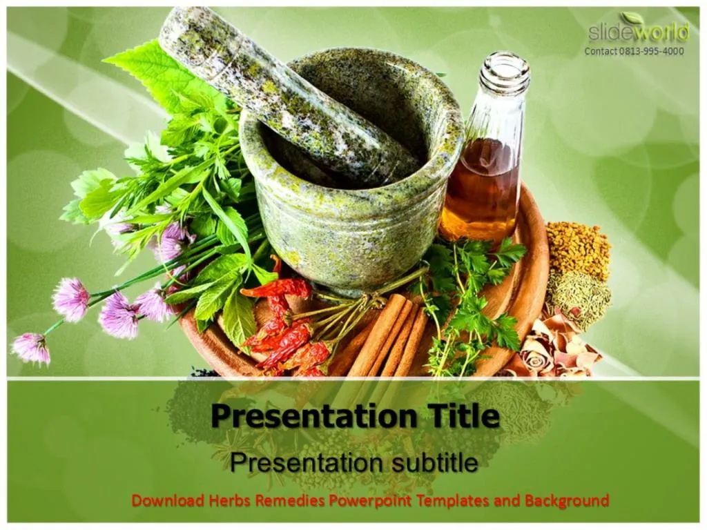 Ppt Download Herbs Remedies Powerpoint Templates And Background Powerpoint Presentation Id 7387759