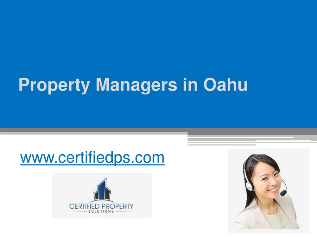 property managers in oahu n.