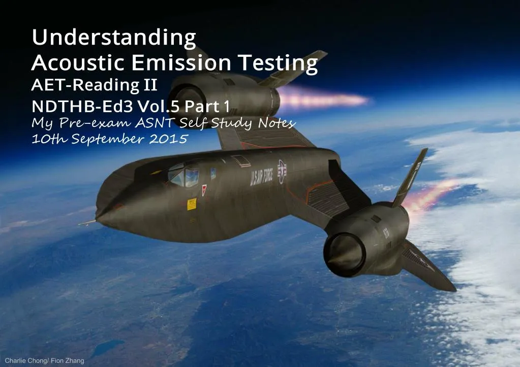 PPT - Understanding Acoustic Emission Testing- Reading 2015-2 NDTHB ...