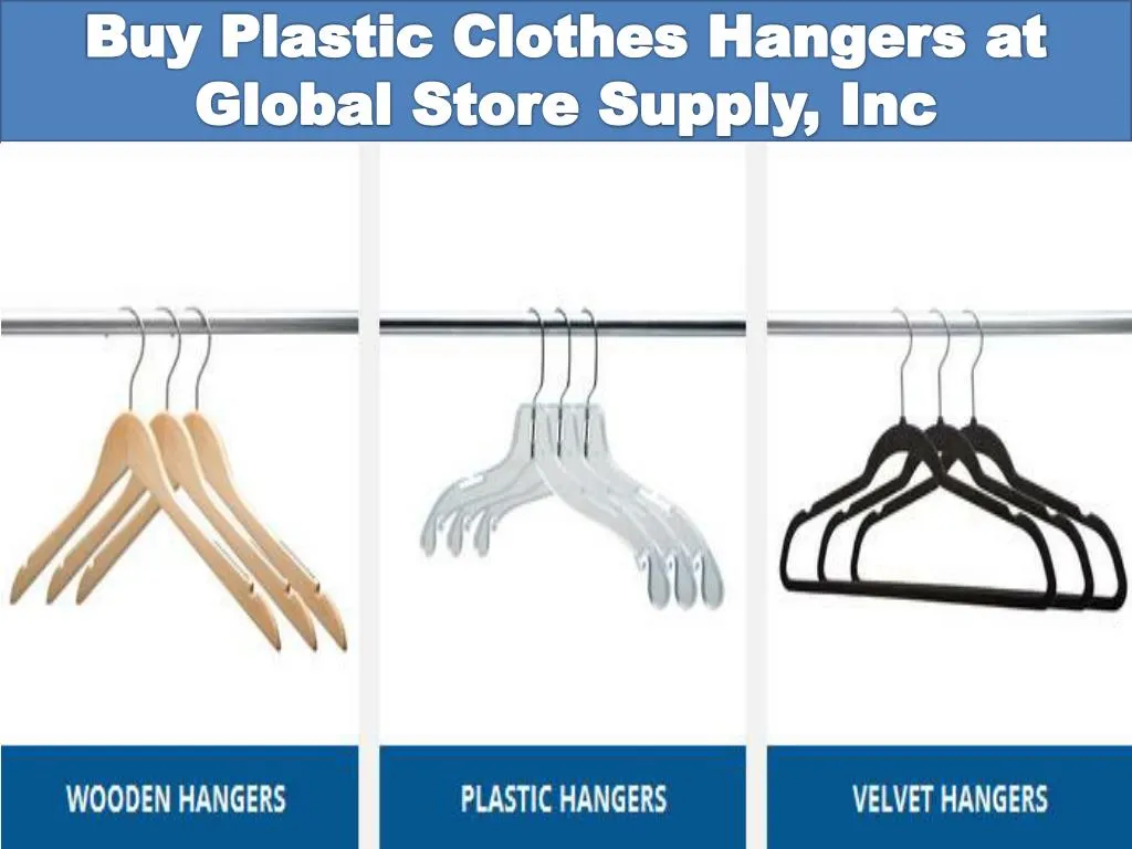 buy plastic hangers