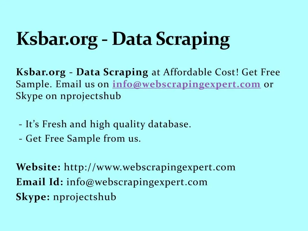 ksbar org data scraping n.