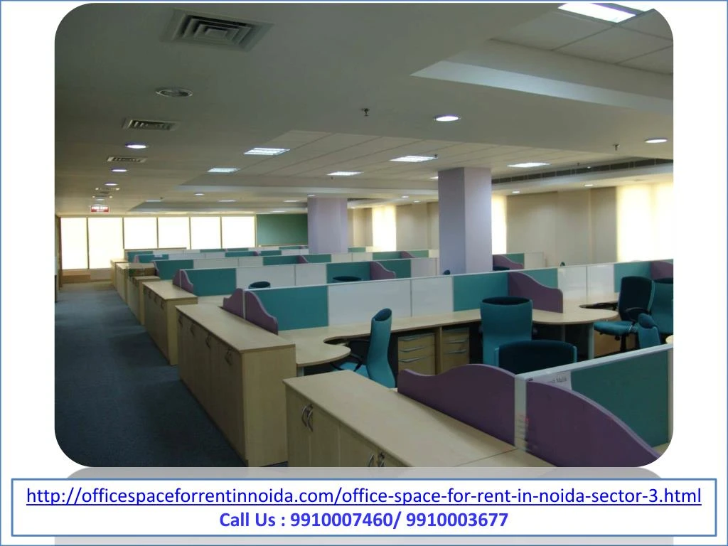 PPT Office Space for rent in Noida sector 3, 9910007460 PowerPoint Presentation ID7389371