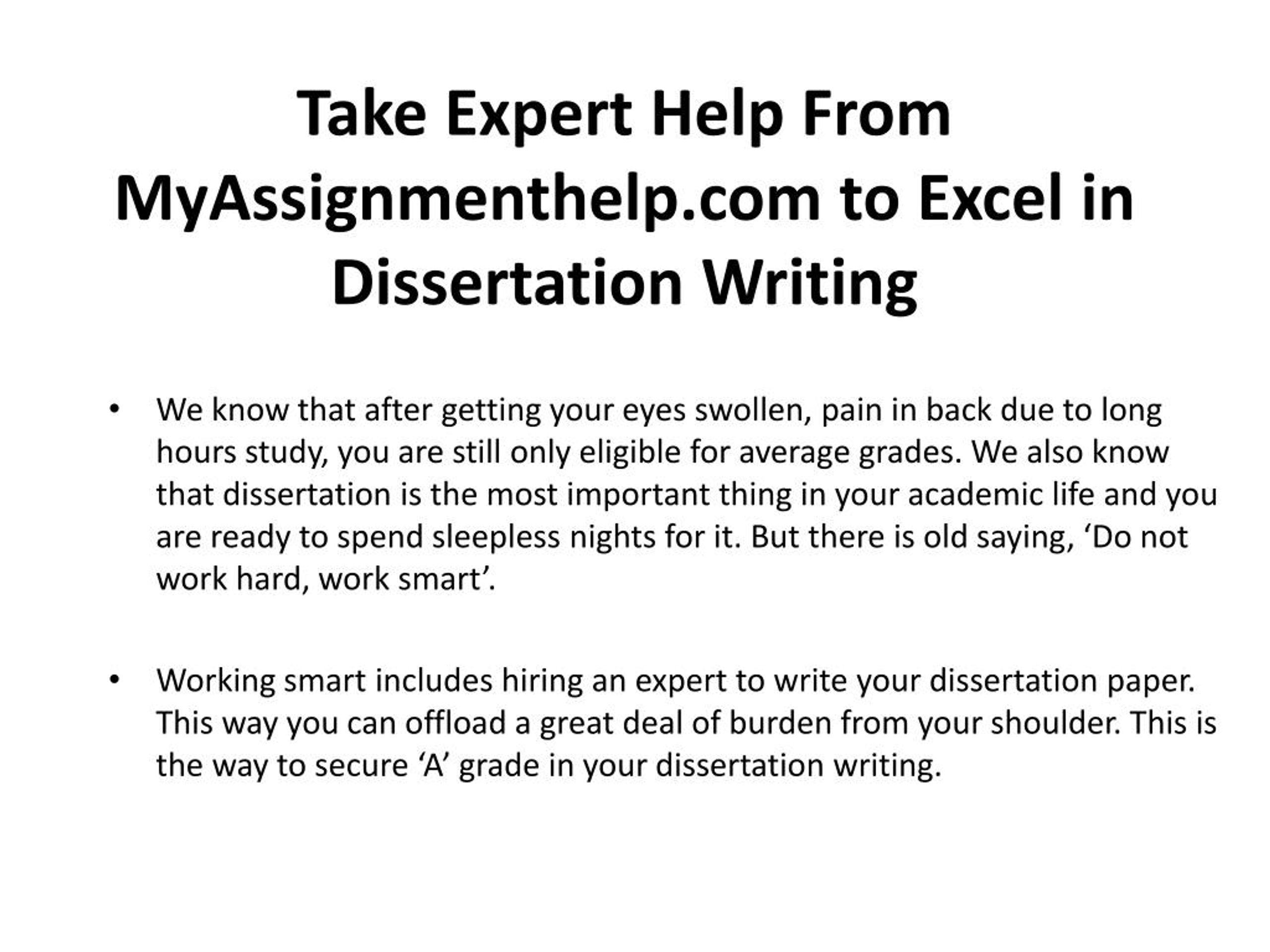 How to write your dissertation hypothesis