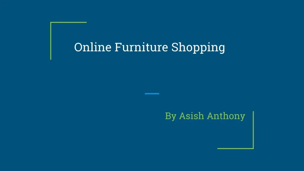 online furniture shopping n.