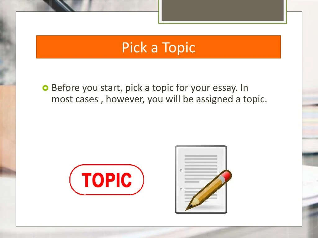 5 paragraph essay powerpoint presentation