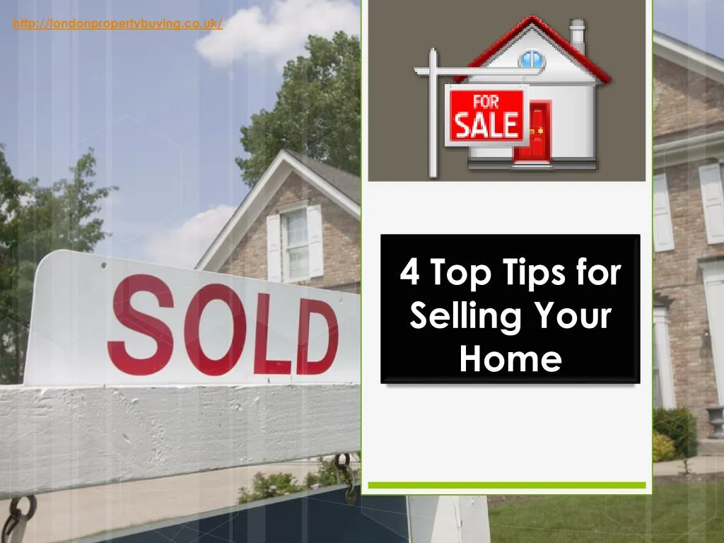 presentation tips for selling your home