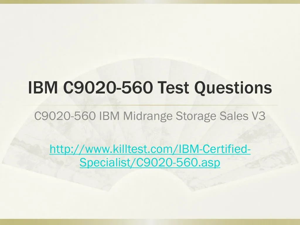 ibm c9020 560 test questions n.
