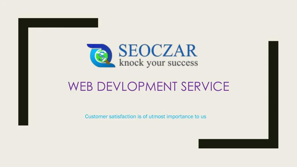 web devlopment service n.