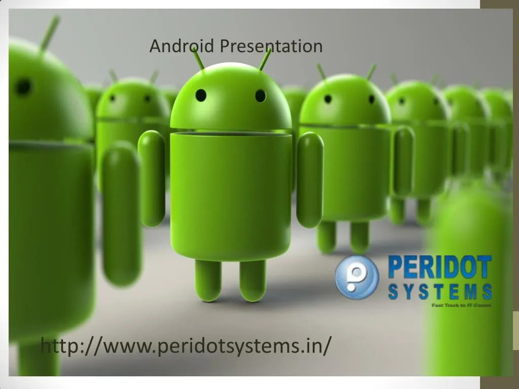 presentation topics related to android