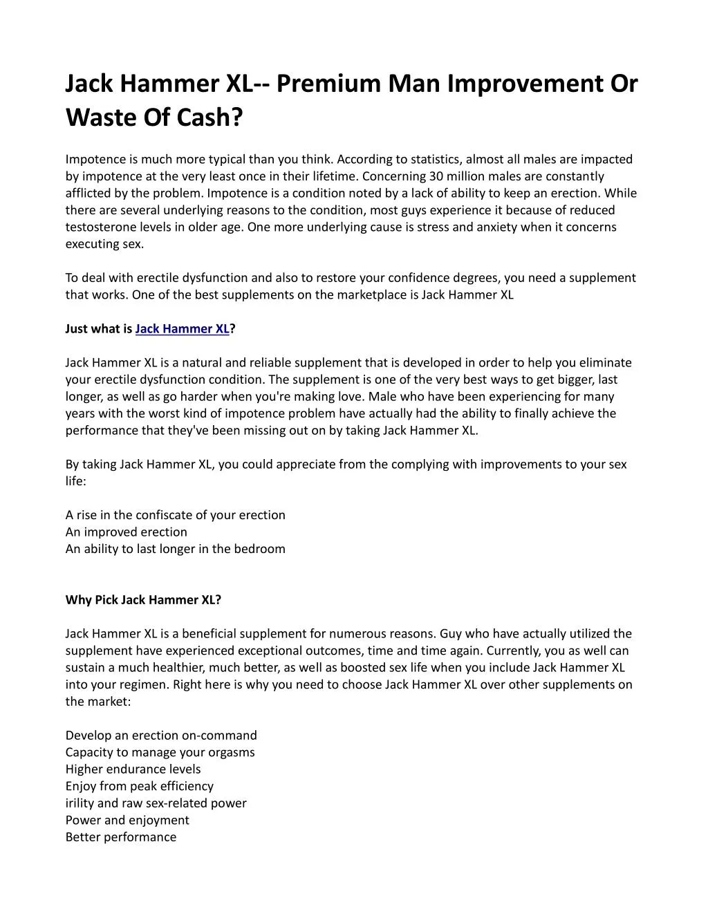 PPT Where to purchase? Jack Hammer XL PowerPoint Presentation, free download ID7391215