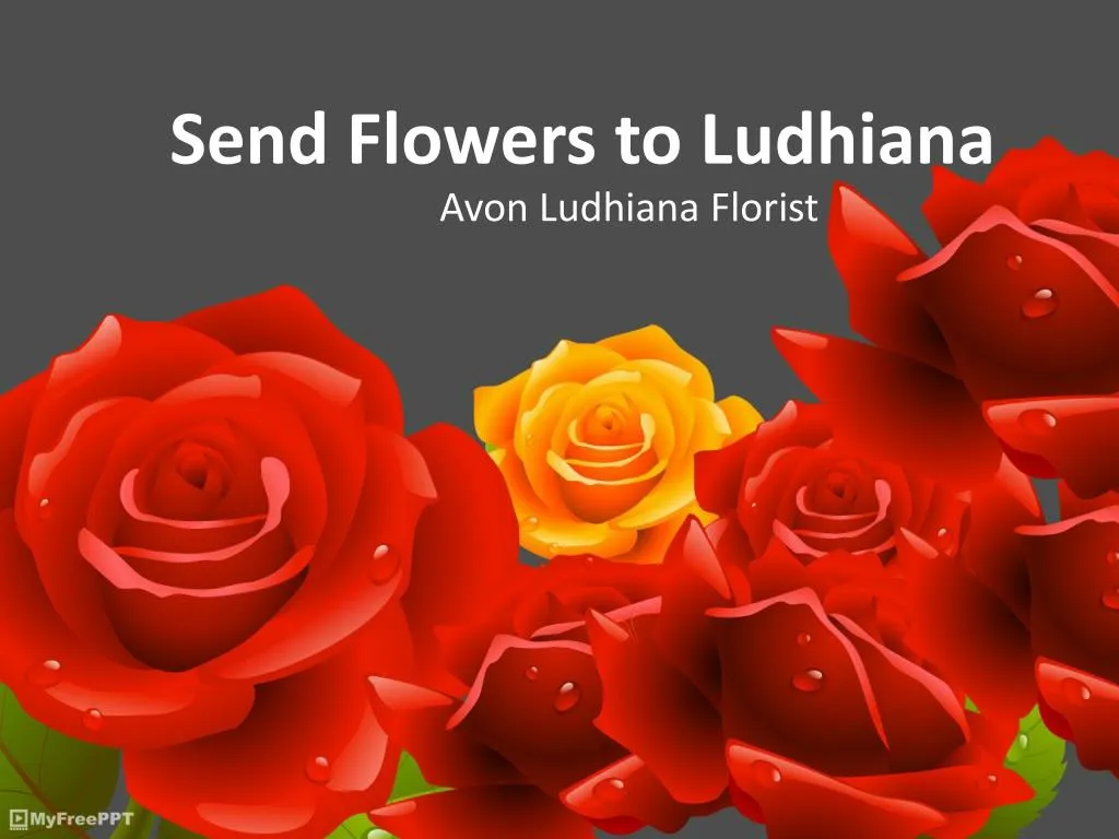 PPT Send Flowers to Ludhiana PowerPoint Presentation, free download