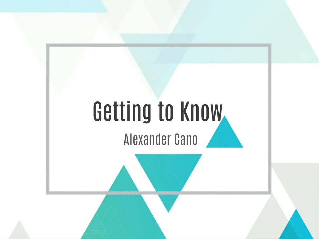 PPT Getting To Know ME PowerPoint Presentation Free Download ID 