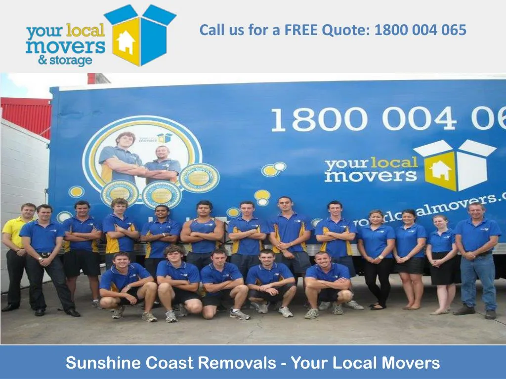 PPT Sunshine Coast Removals Your Local Movers PowerPoint