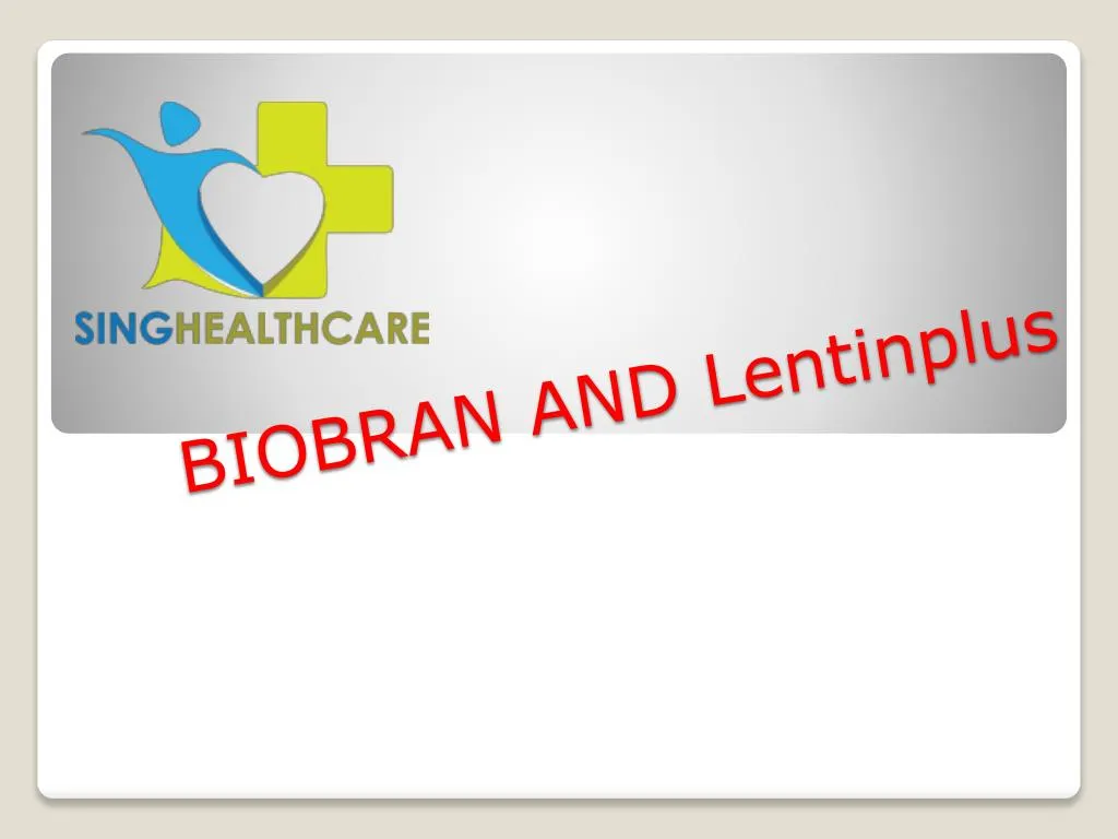 biobran and lentinplus n.