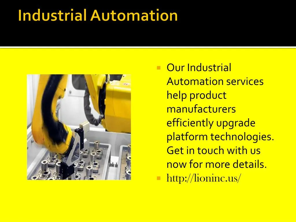 PPT - Industrial Automation PowerPoint Presentation, free download - ID ...