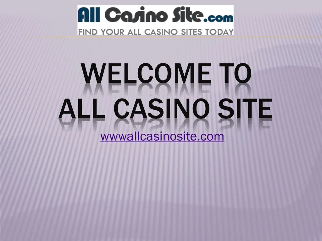 welcome to all casino site n.