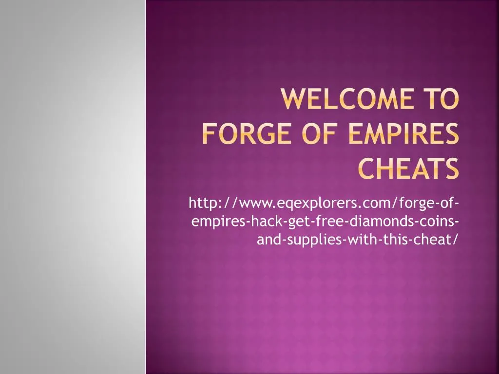 forge of empires cheat codes mac