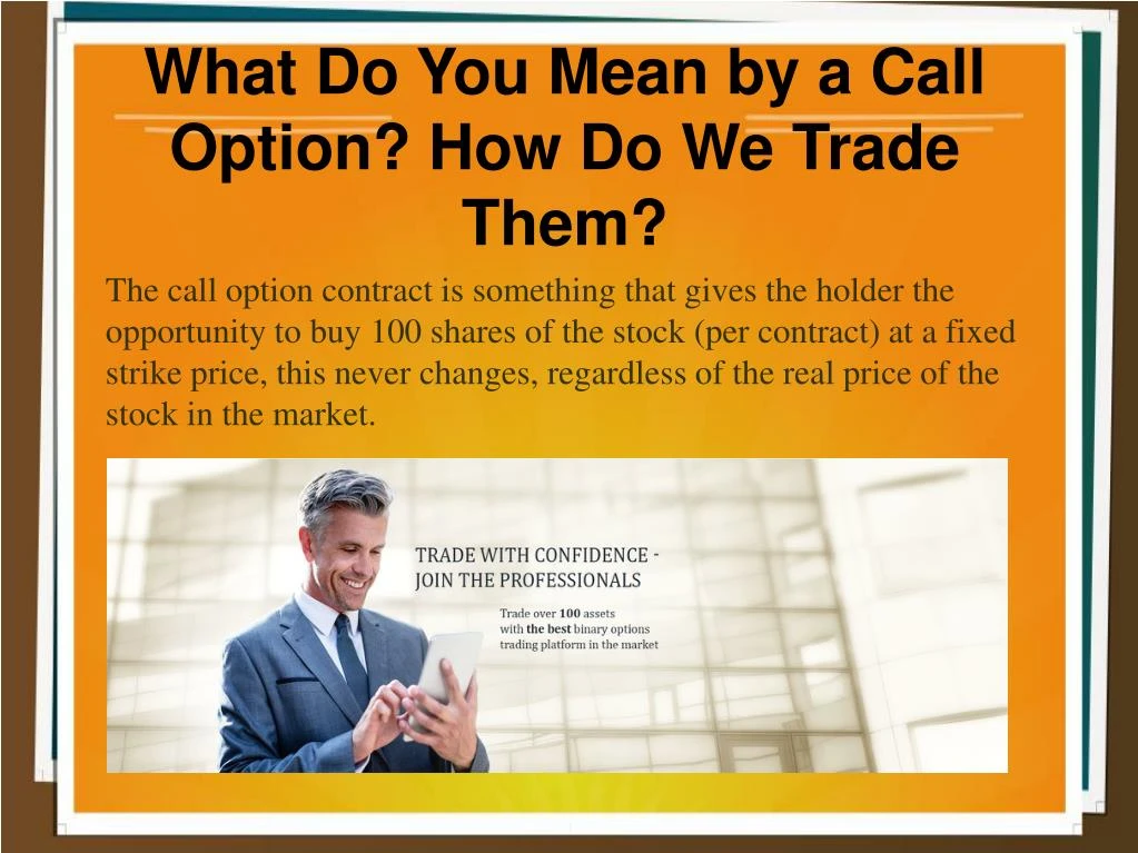 How do u trade options