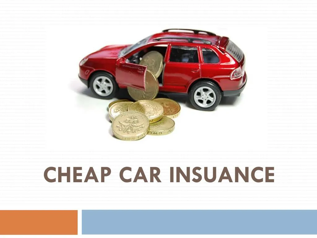 PPT Compare Cheap Car Insurance Quotes Online PowerPoint
