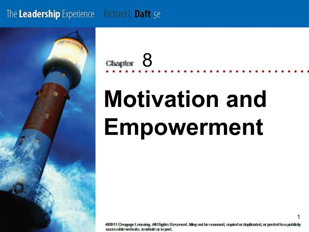 PPT - Motivation And Empowerment PowerPoint Presentation, Free Download ...