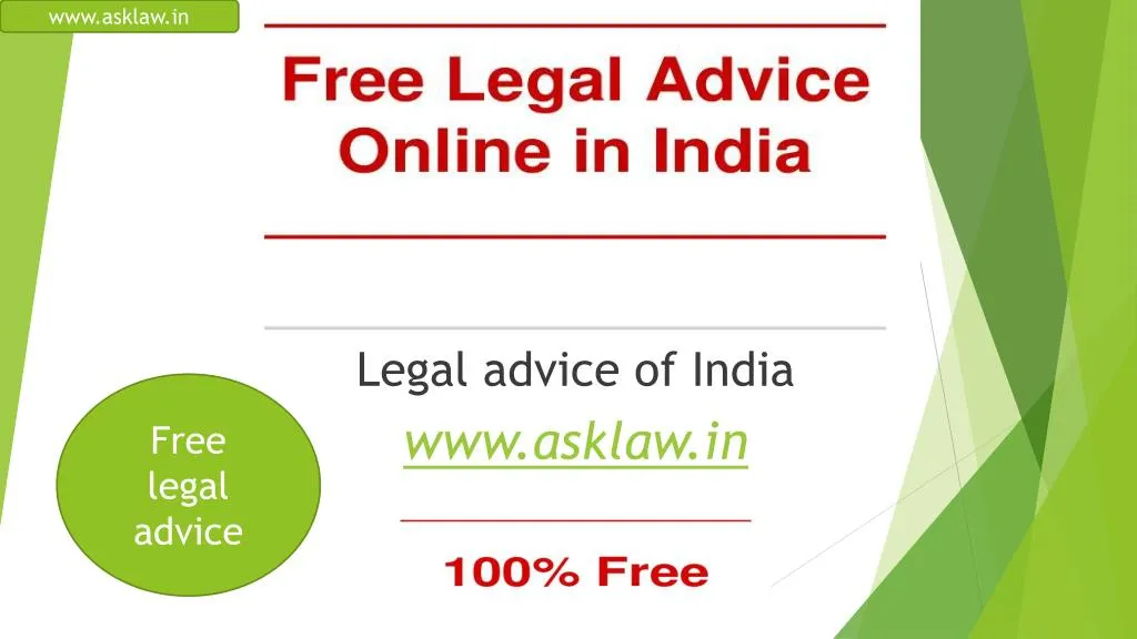 legal advice of india www asklaw in n.
