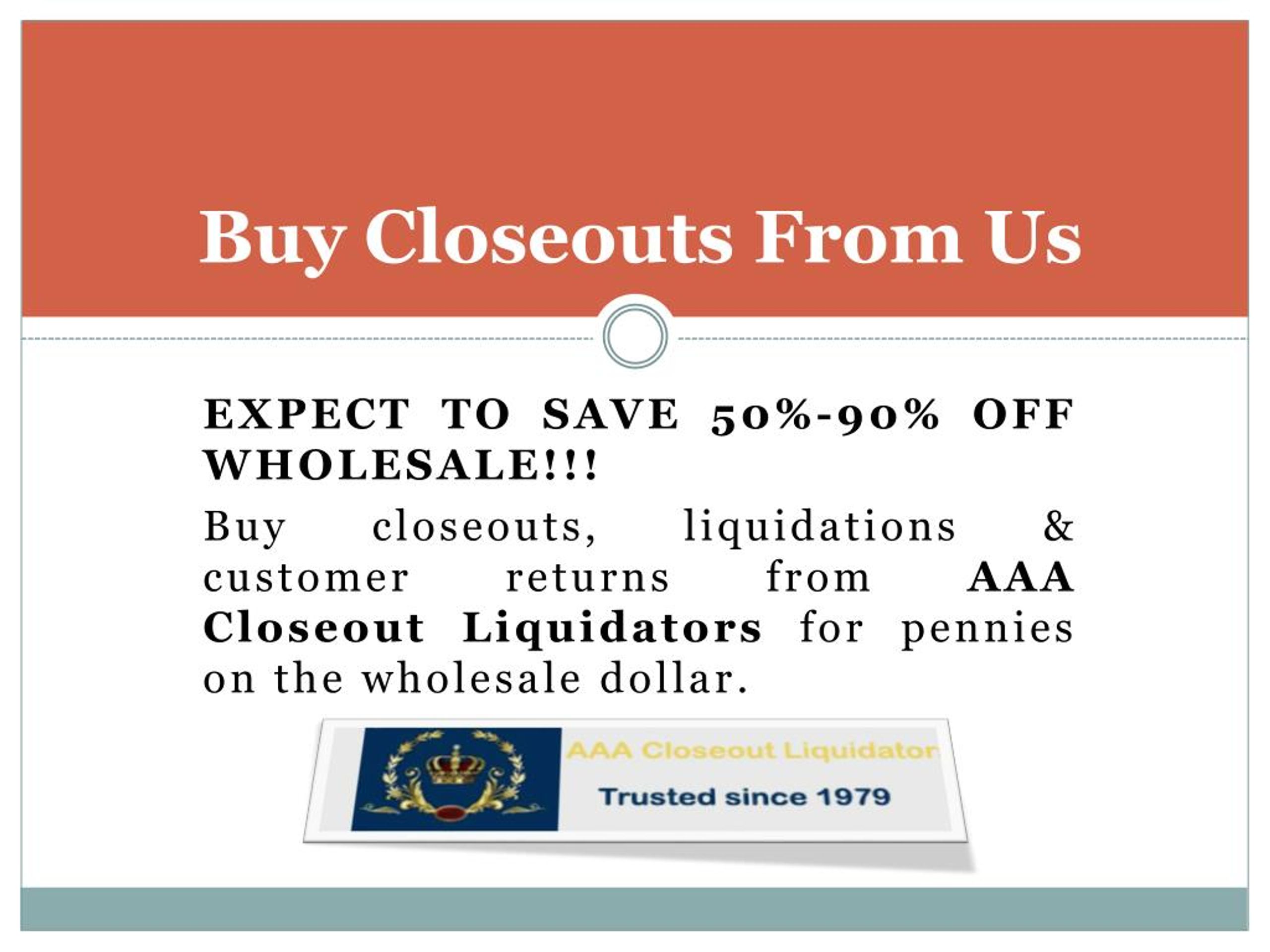 PPT - Overstock clearance for Overstock Buyers to Overstock-wholesale liquidators PowerPoint 