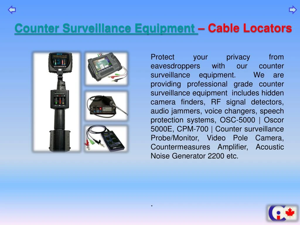 Electronic Counter Surveillance at Pearl Eldridge blog