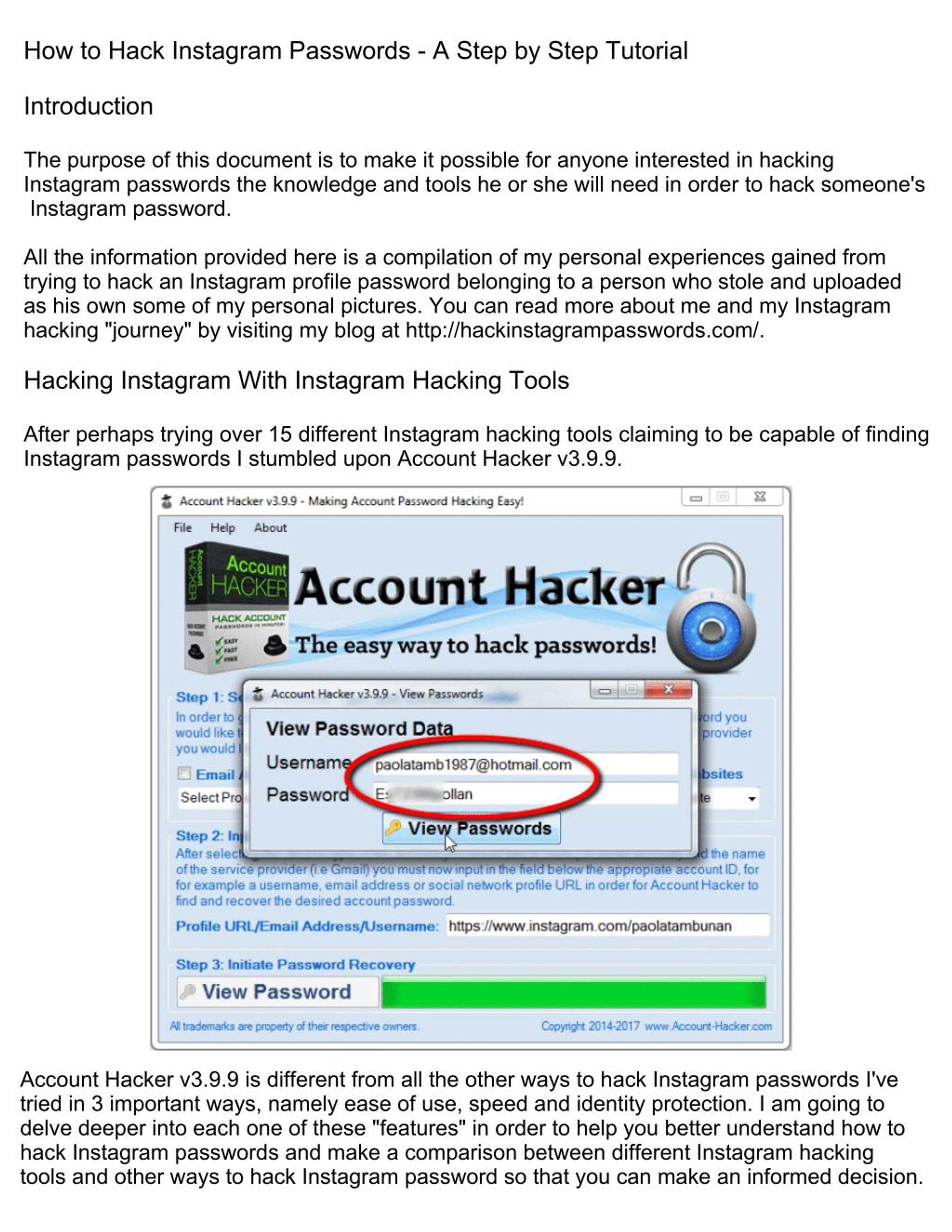 get activation code for account hacker v3.9.9