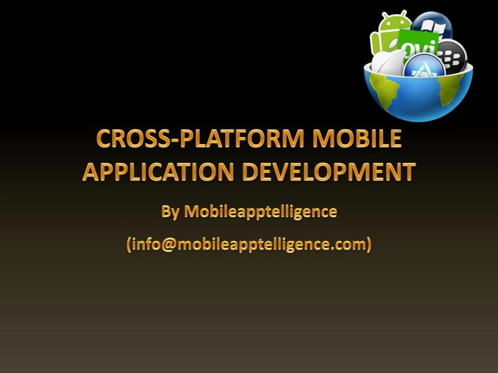 cross platform mobile application development n.