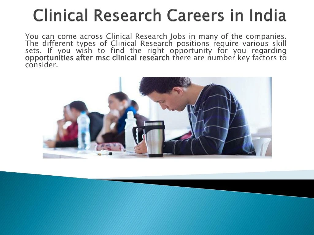 PPT Clinical research Careers in India PowerPoint Presentation, free