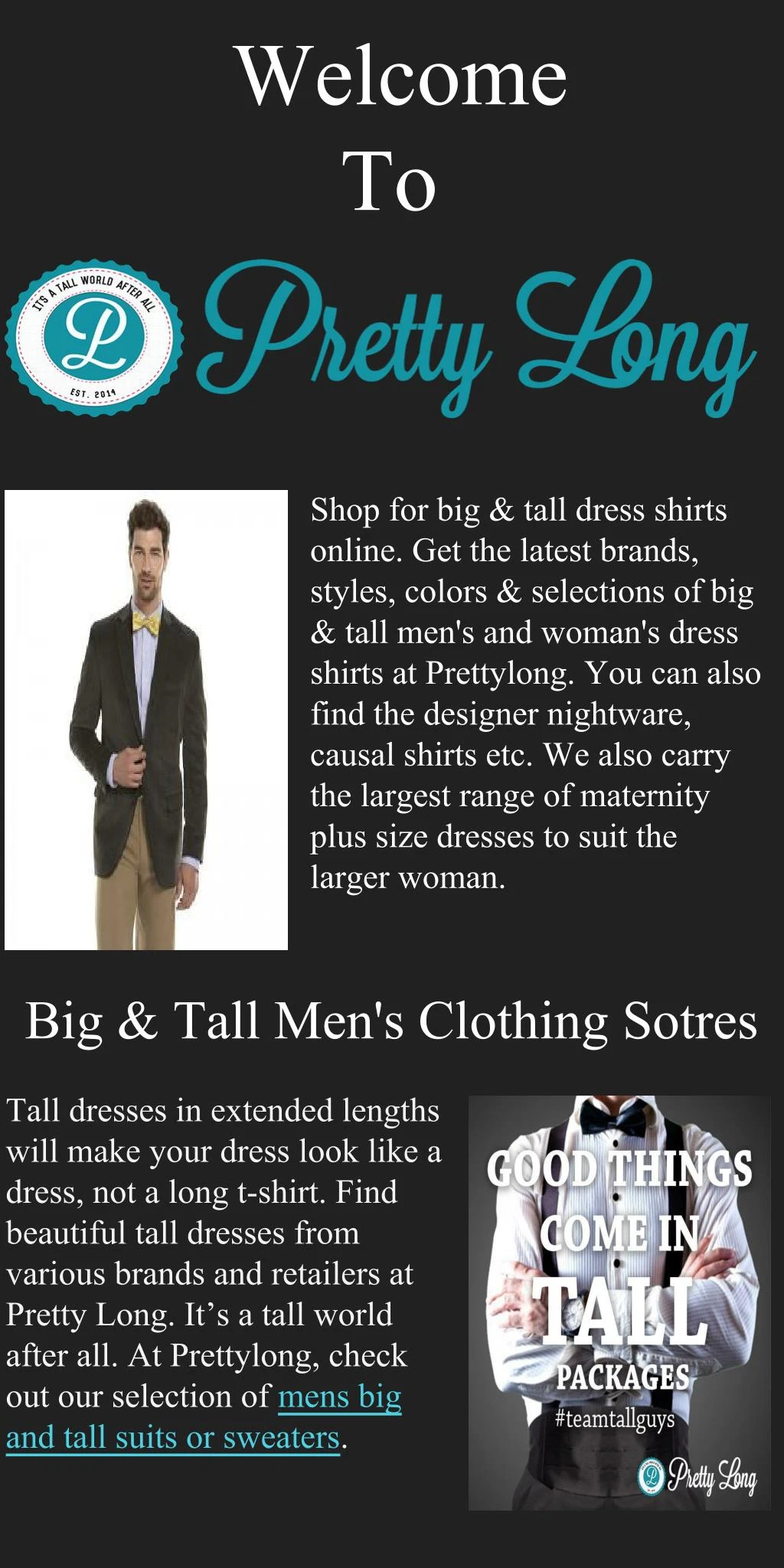 Featured image of post Big And Tall Men&#039;s Clothing Shop : We carry only new items of men&#039;s big and tall clothing as well as regular sizes.