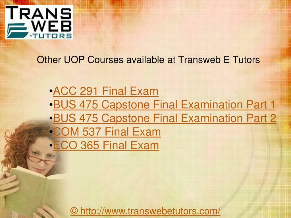 bus 475 week five final Bus 475 week 5 career connection: final strategic plan best resources for homework and assignment help all tutorials are delivered immediately via e-mail. bus 475 week five final Bus 475 week 5 career connection: final strategic plan best resources for homework and assignment help all tutorials are delivered immediately via e-mail.