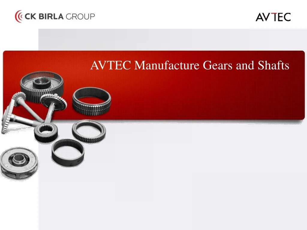 PPT Avtec Transmission Parts Manufacturer PowerPoint Presentation