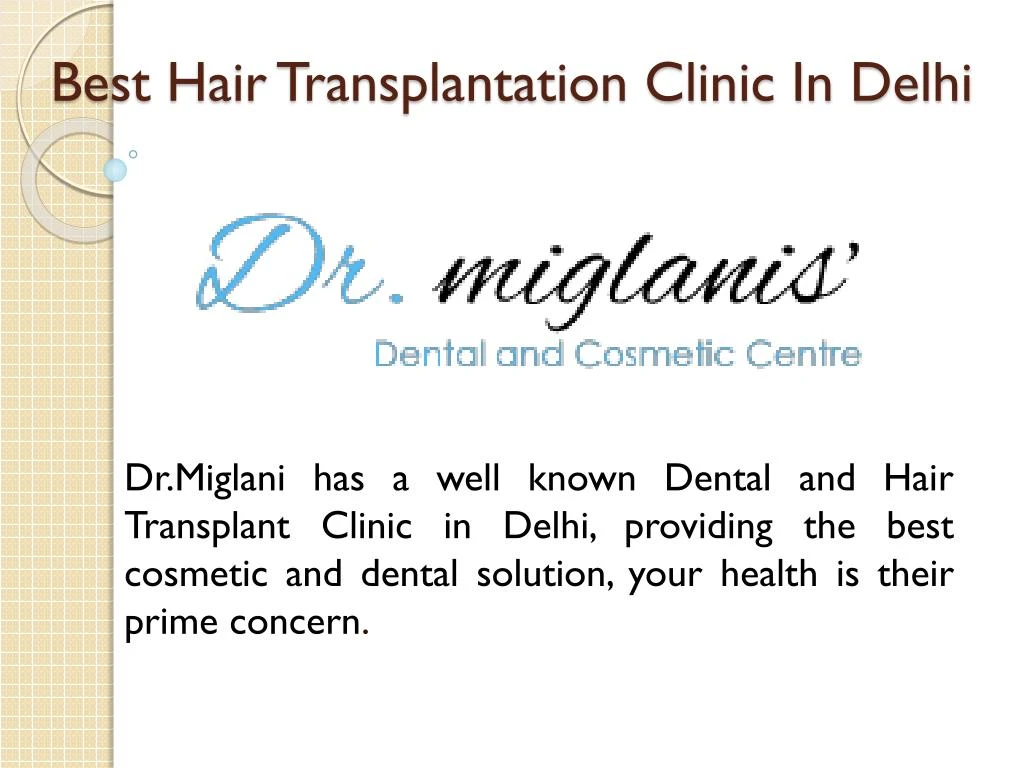 best hair transplantation clinic in delhi n.