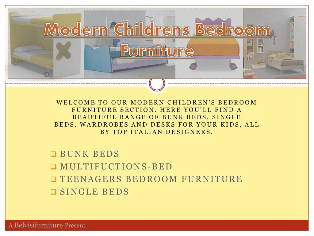 modern childrens bedroom furniture n.