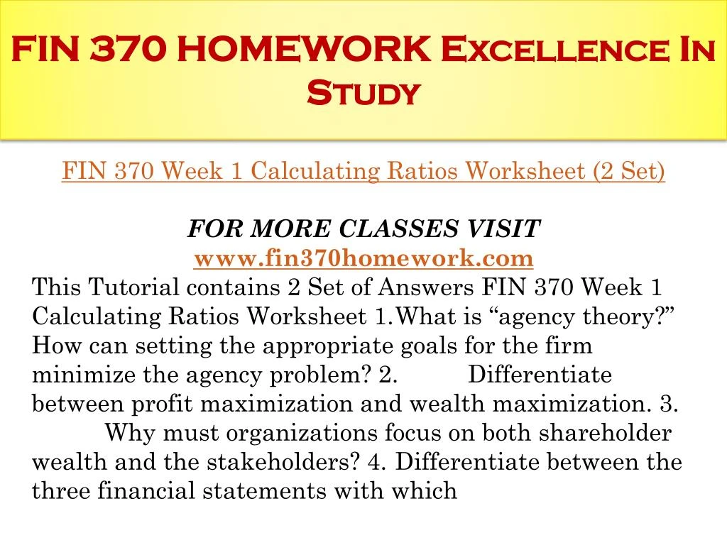 fin 370 fin 370
