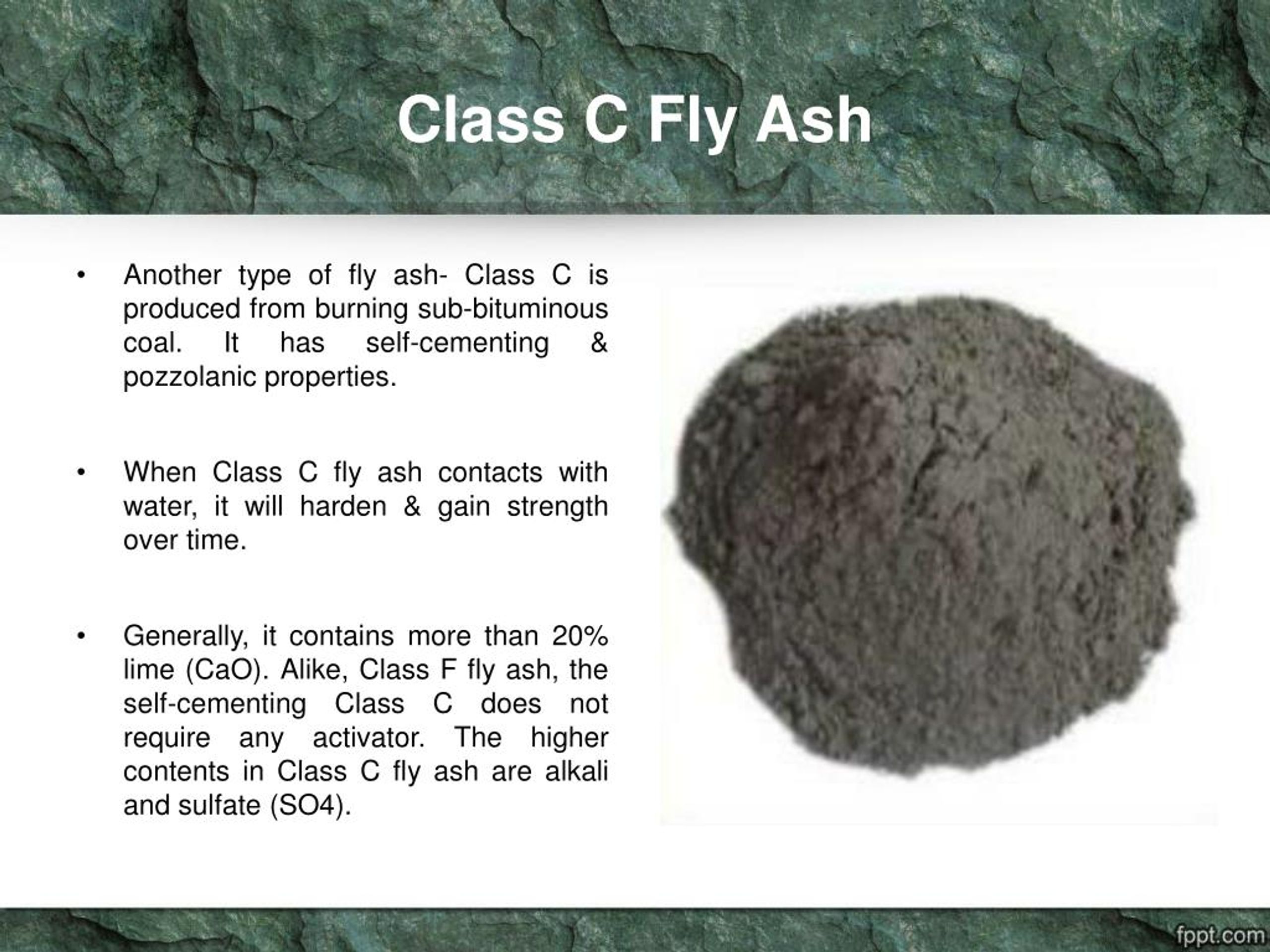 PPT - Fly Ash in Concrete PowerPoint Presentation, free download - ID:7403598