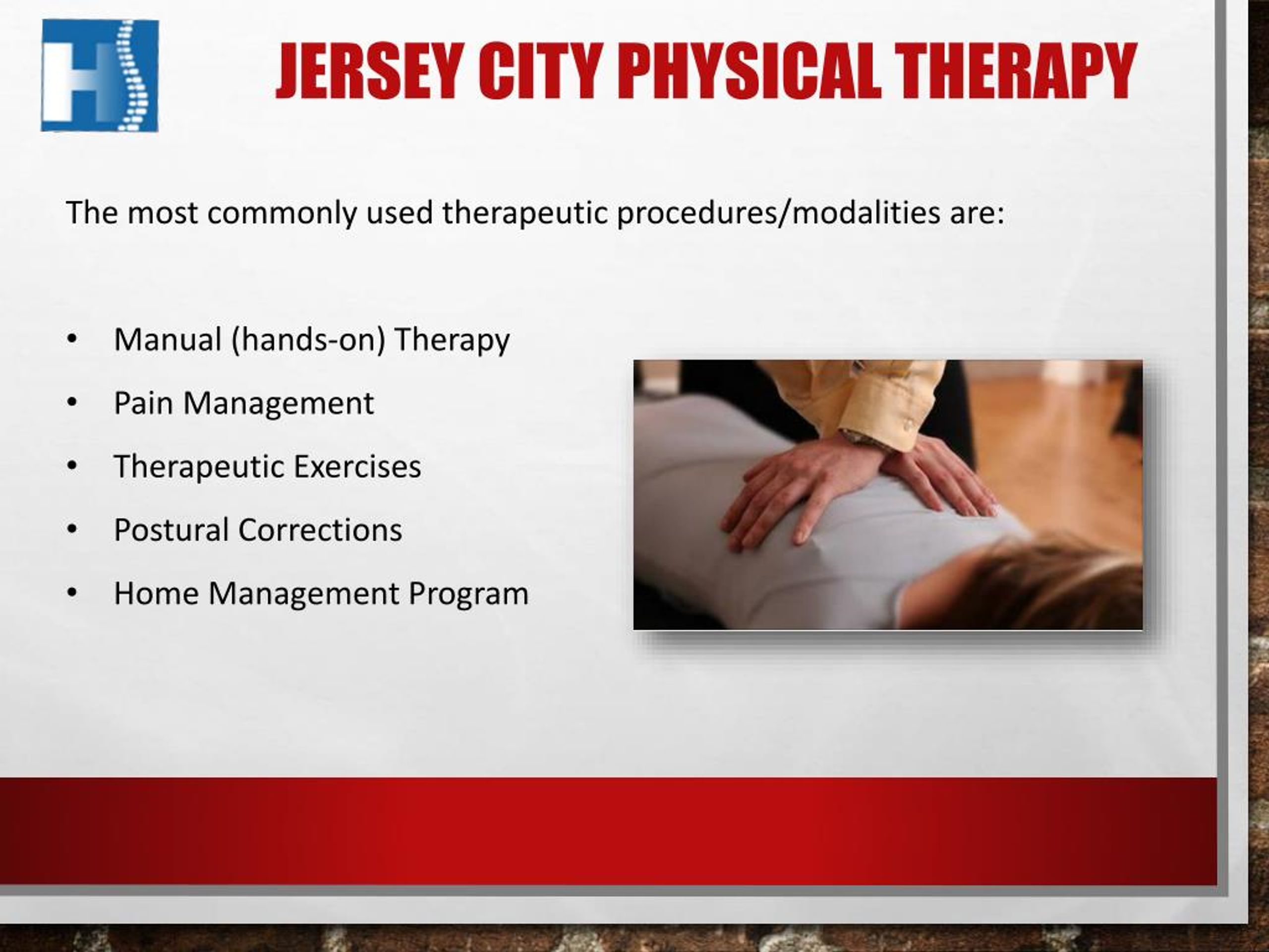 Ppt Professional Jersey City Physical Therapy Harborside Sports And Spine Powerpoint