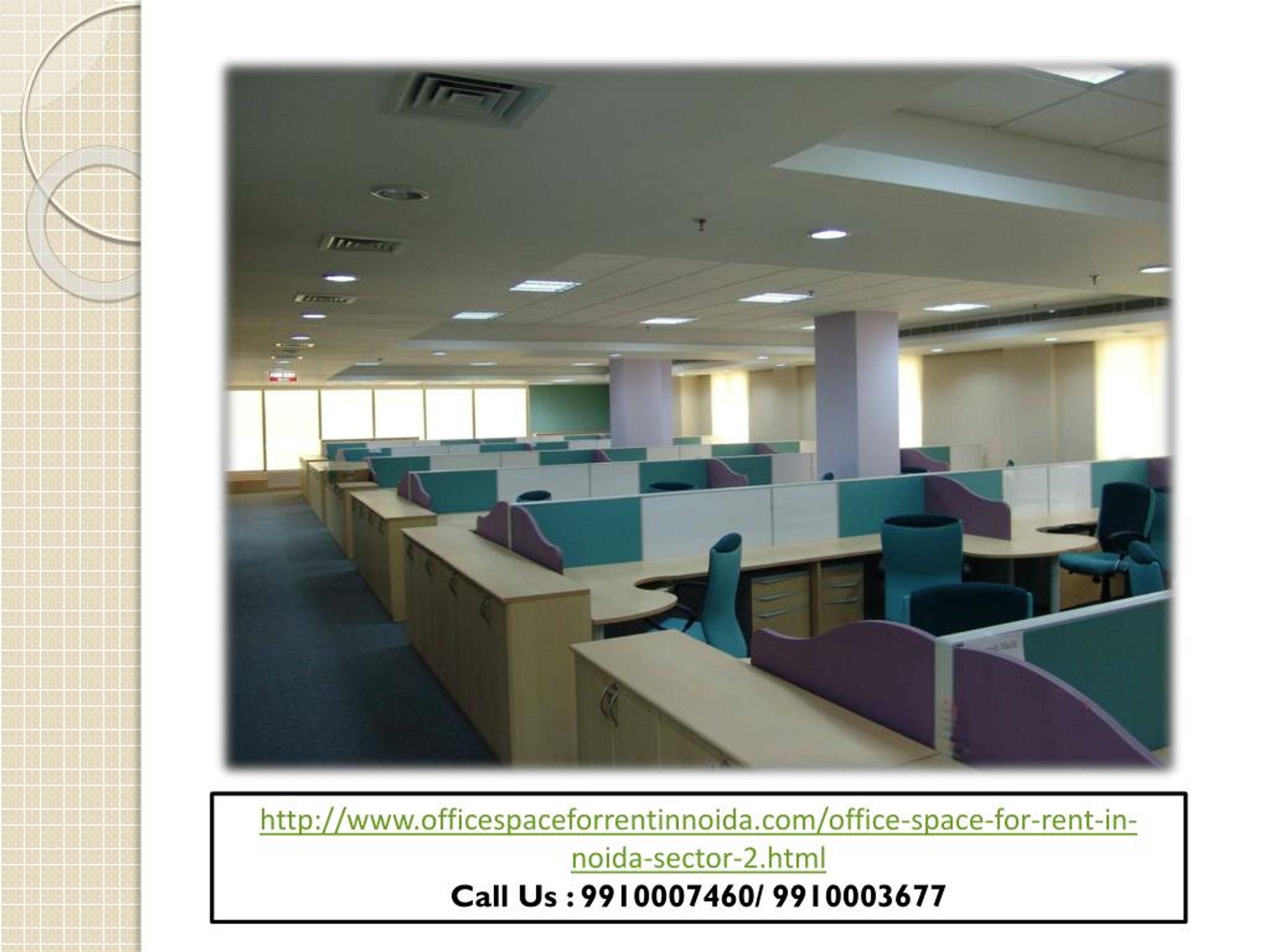 PPT Office Space for rent in Noida sector 2, 9910007460 PowerPoint