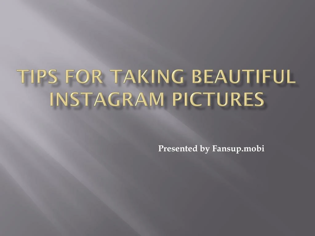 tips for taking beautiful instagram pictures n.