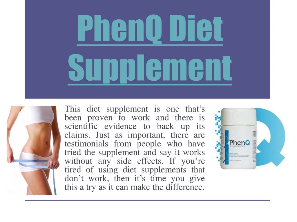 phenq diet supplement n.