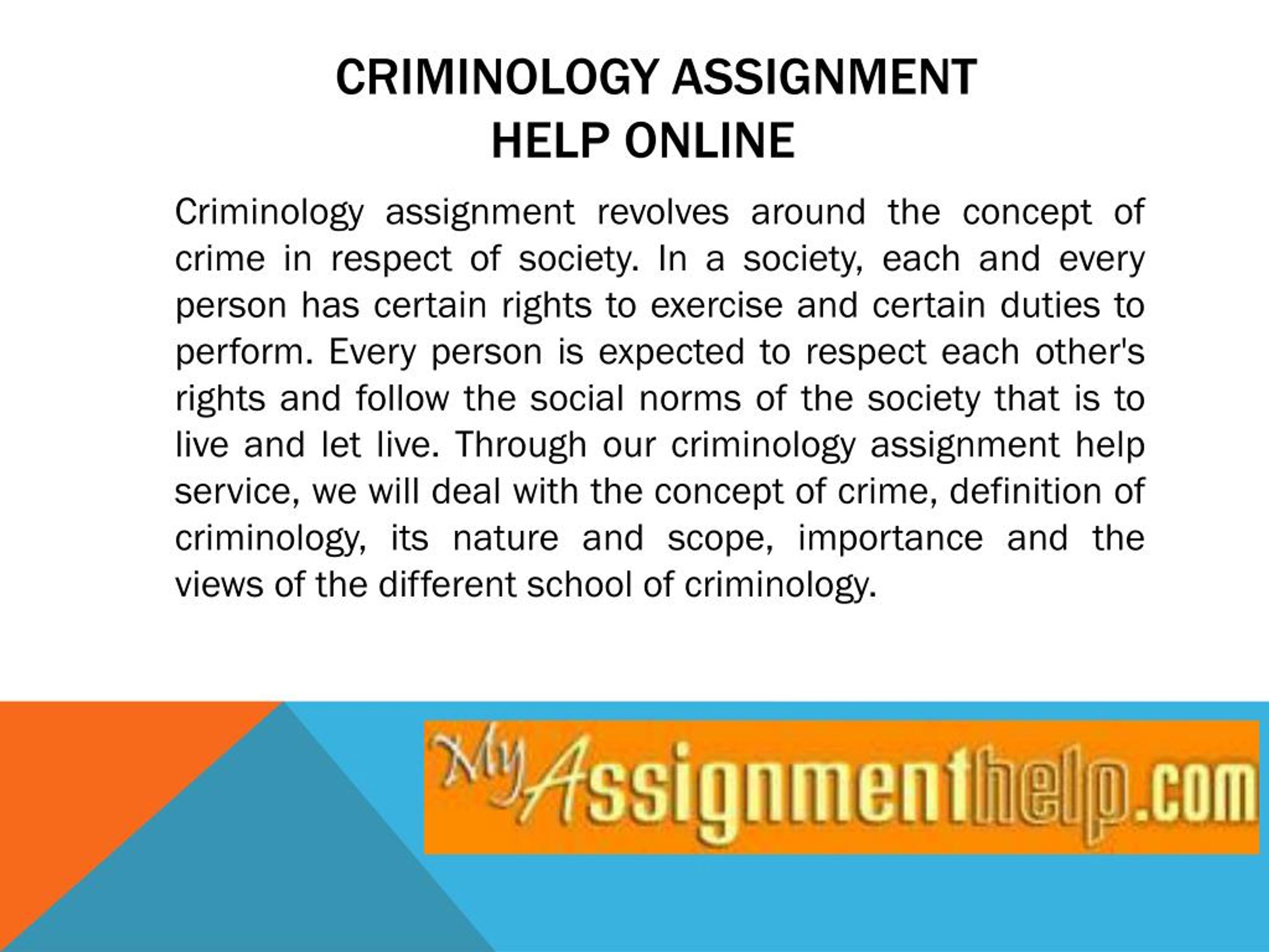 criminology essay writing service