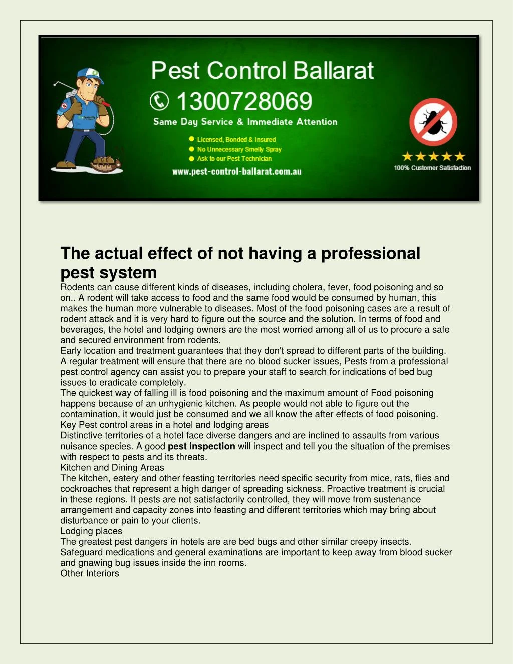 PPT Pest Control Ballarat PowerPoint Presentation, free download ID