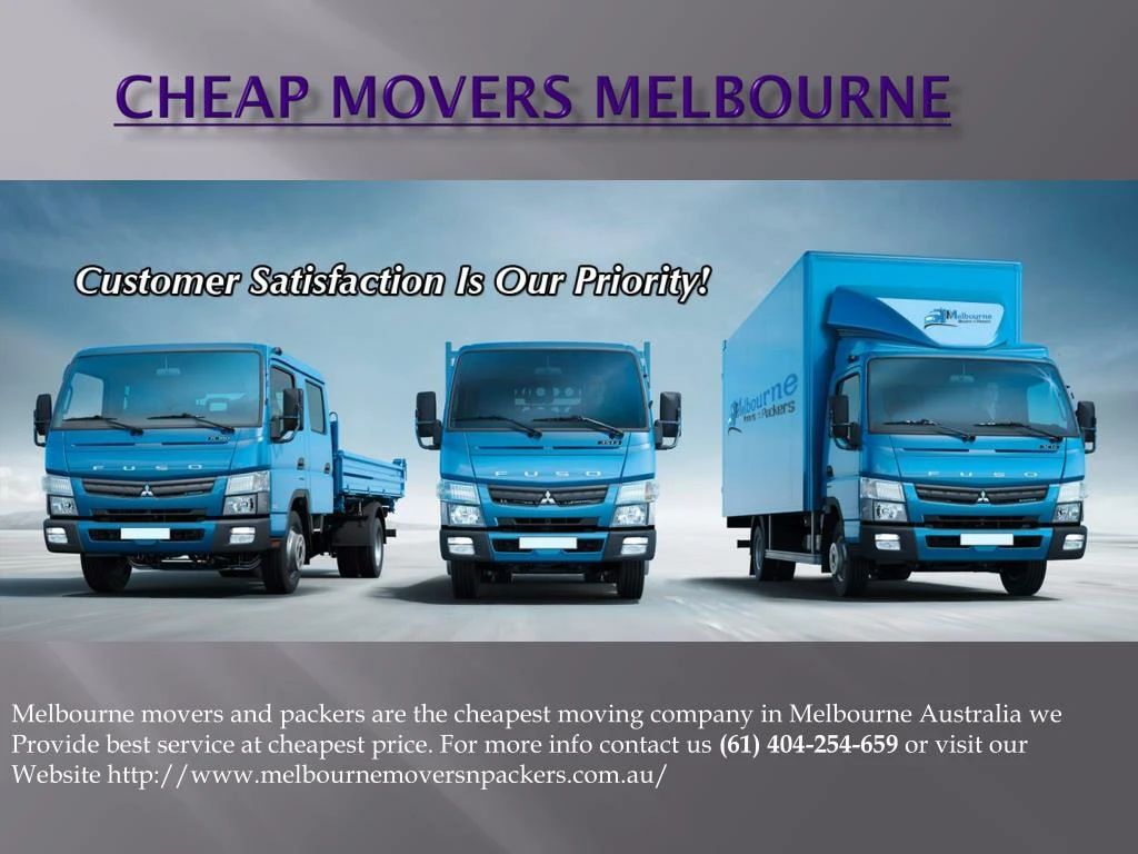 Ppt Cheap Furniture Movers Melbourne Powerpoint Presentation