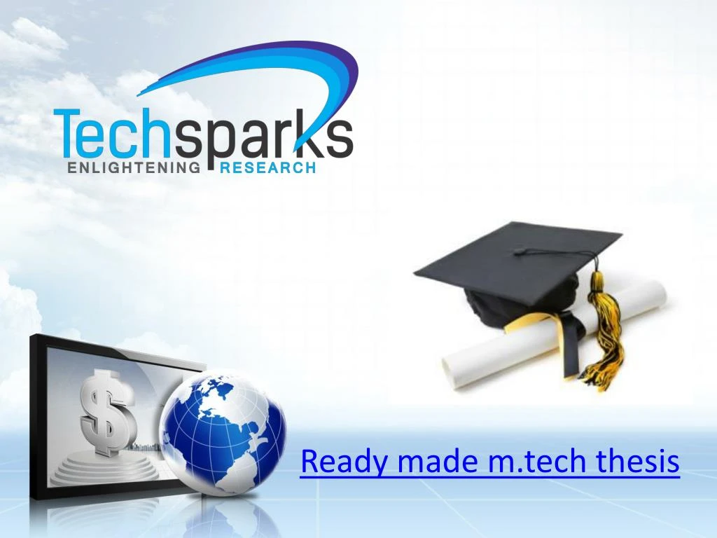 m.tech thesis ppt