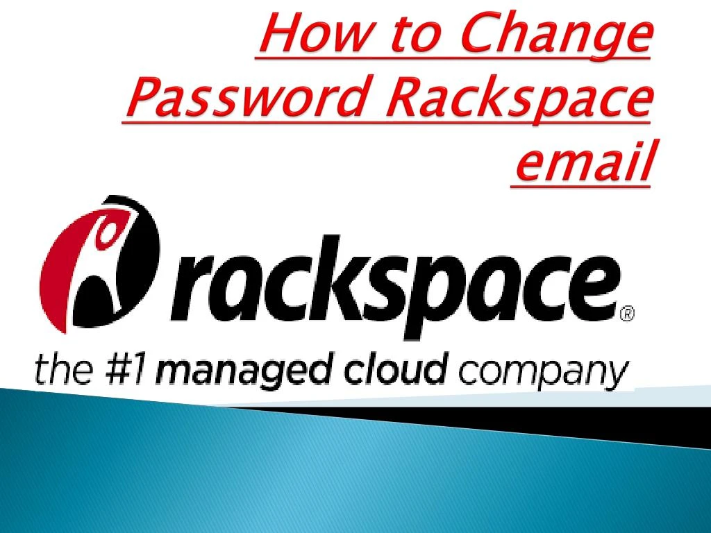 how to change password rackspace email n.