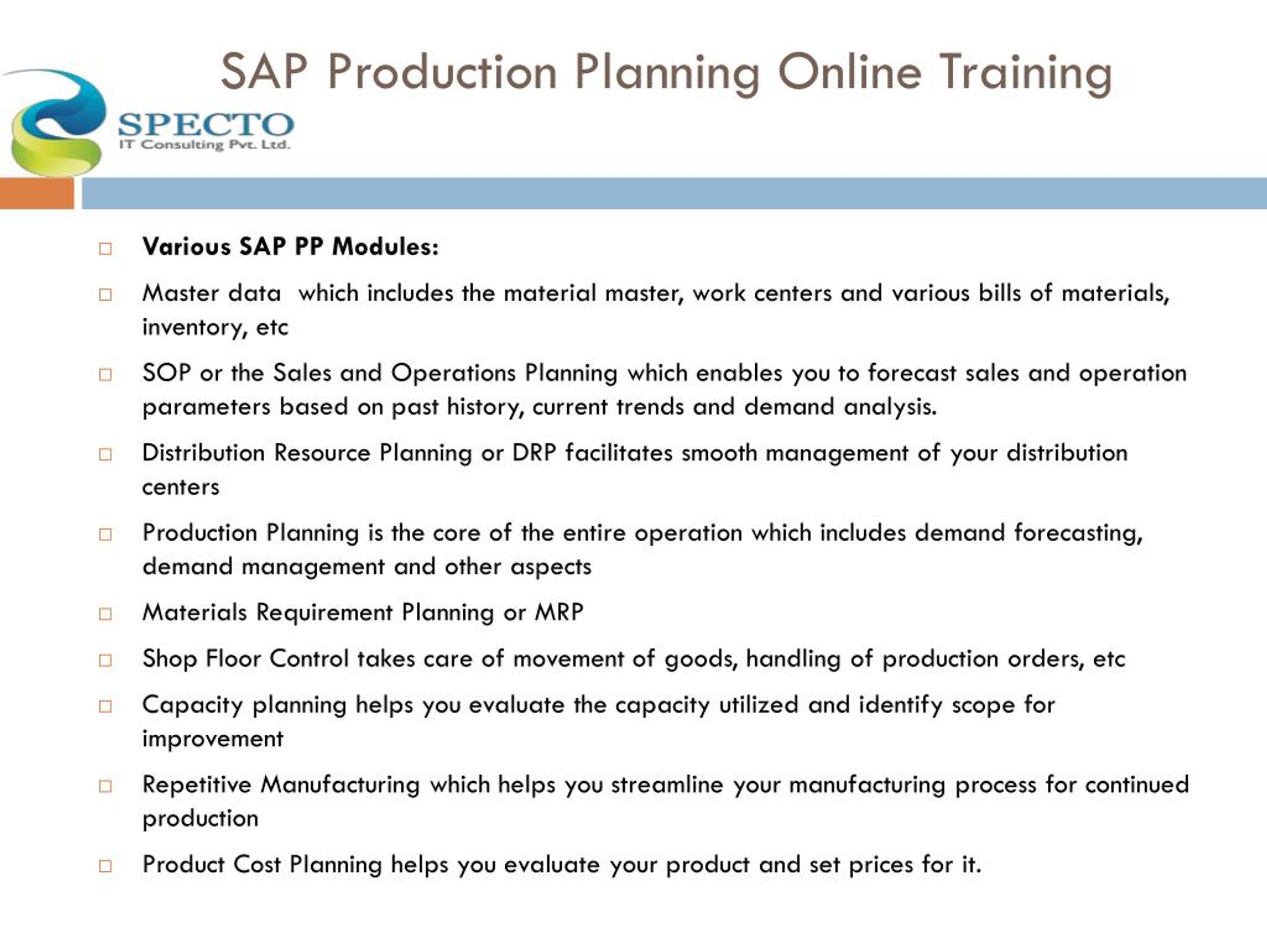 Sap production planning jobs bangalore