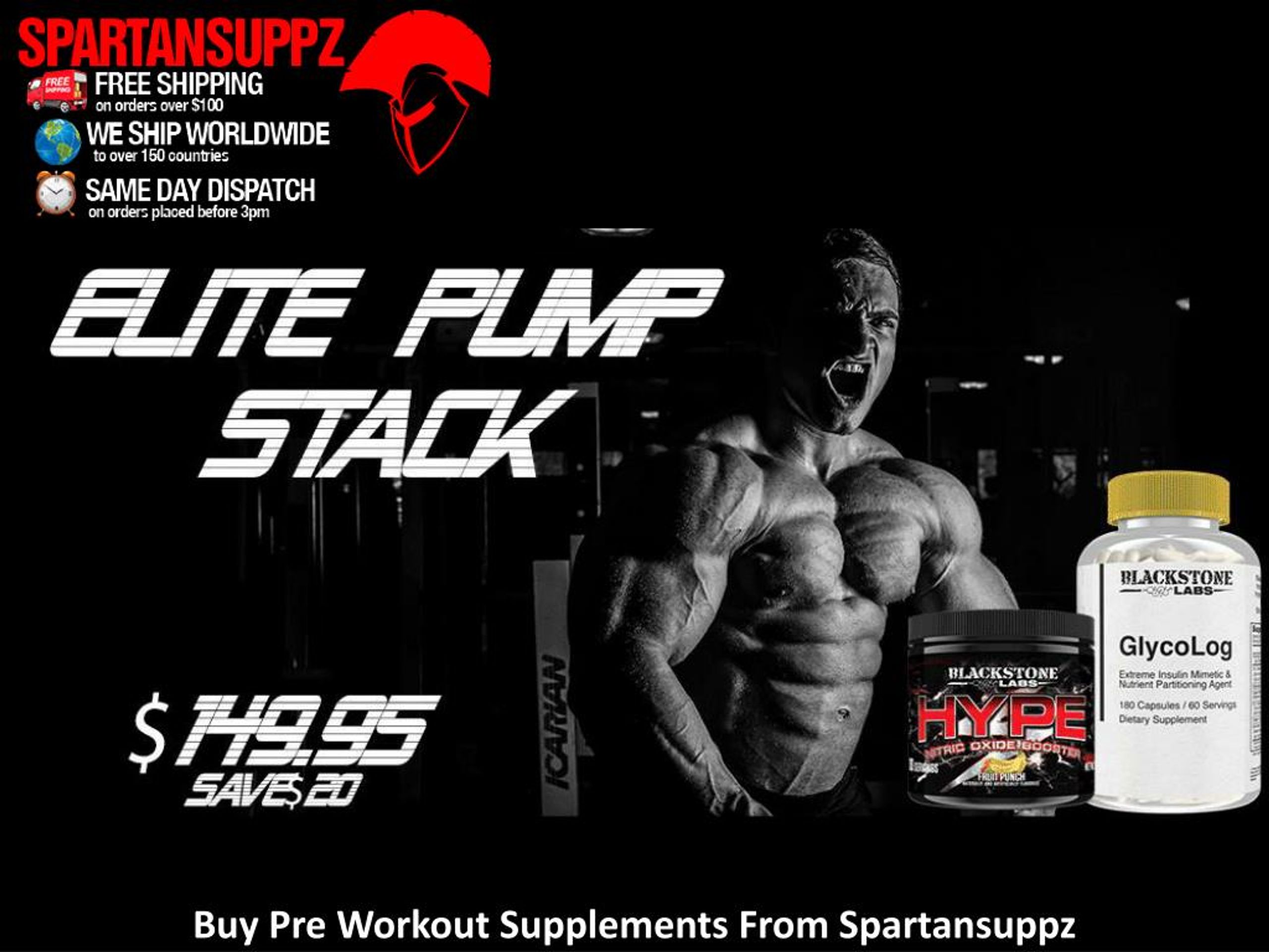 Buy Pre Workout Supplements From Spartansuppz.