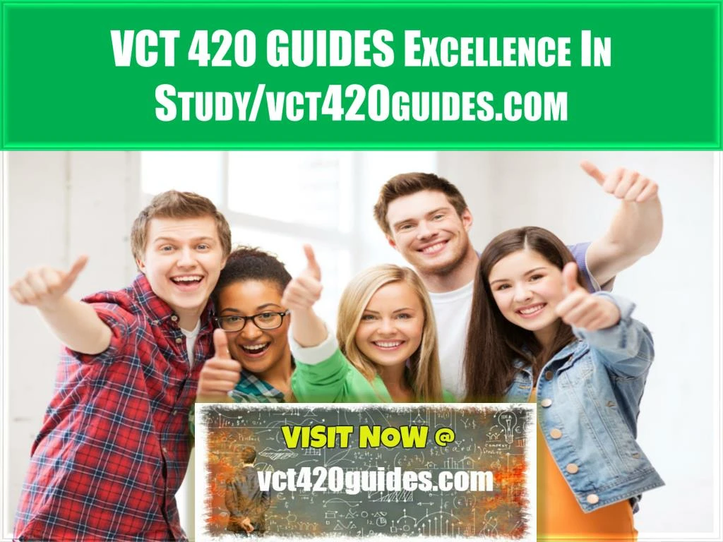 vct 420 guides excellence in study vct420guides com n.