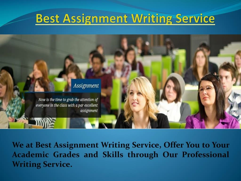 best assignment writing services